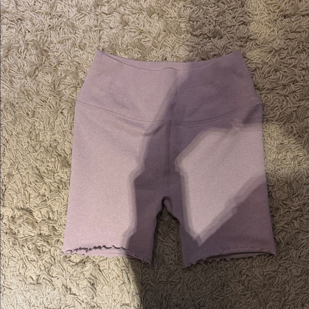 Spiritual Gangster Lilac Bike Shorts